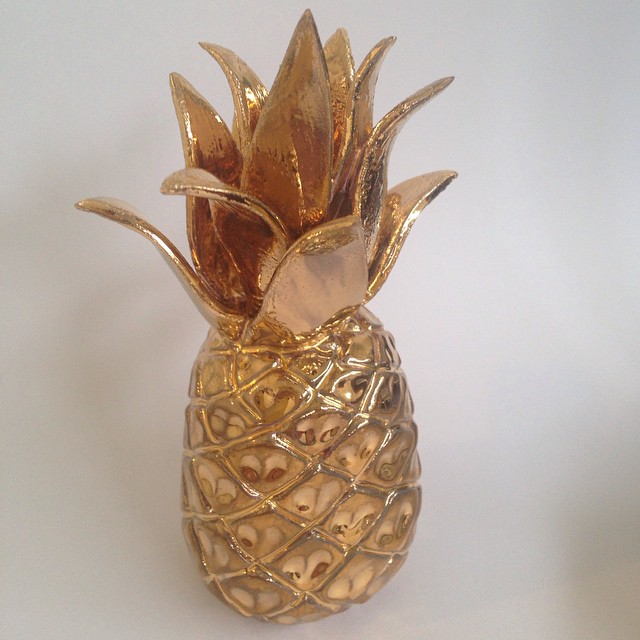 #gold #pineapple for #giant #charmbracelet